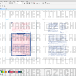 California Car Title Vector Template