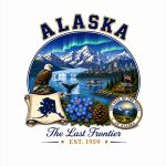 Alaska Car Title Psd Template