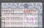 Delaware Car Title Psd Template Front Only - Image 2