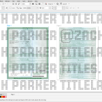 Michigan Car Title Vector Template
