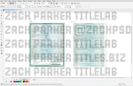 Michigan Car Title Vector Template
